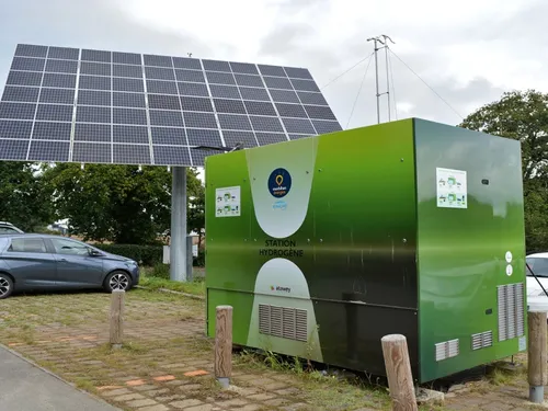 La plus grande station à hydrogène vert de l'Ouest, construite à...